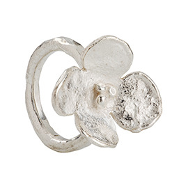 MMH6 Melted flower ring